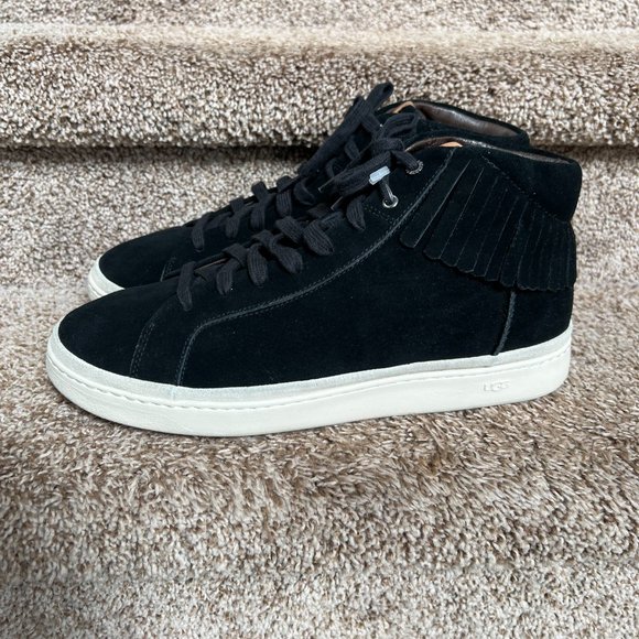 Ugg Men\'s Black Suede Ankle Boots main image 7